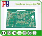 China 6 Layer PCB Printed Circuit Board Green Solder Mask Fr4 Base 1OZ Copper Thickness manufacturer